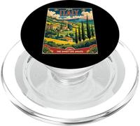 Vintage Travel Poster Italy Souvenir Tuscany Umbria Sicily PopSockets PopGrip for MagSafe
