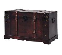 Vidaxl Vintage Treasure Chest Wood 66X38X40 Cm
