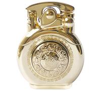 Vintage Trench Lighter Kerosene Lighter Cool Kerosene Lighters Reusable Soft Flame Antique Gifts (Gold B)