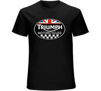 Vintage Triumph Fashion Black T-Shirt Unisex Mens Tees