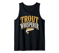 Vintage Trout Angler Fly Fishing Tank Top