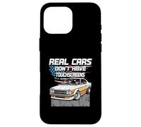 Vintage Truck, Retro Muscle Cars, American Flag, Classic Car Case for iPhone 16 Pro Max