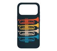 Vintage Trumpet Orchestra Musician Brass Band Trumpeter Case for iPhone 17 Pro Max