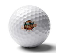 Vintage Trust Lifegaurd Golf Balls Rubber Practice for Training for Backyard Beginner