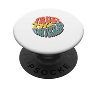 Vintage Trust the Universe Positive Bohemian Boho Gift PopSockets Adhesive PopGrip