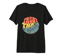 Vintage Trust the Universe Positive Bohemian Boho Gift Premium T-Shirt