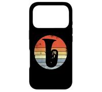 Vintage Tuba Sketch Brass Player Marching Band Case for iPhone 17 Pro