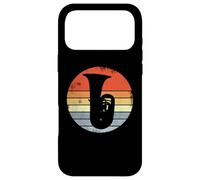 Vintage Tuba Sketch Brass Player Marching Band Case for iPhone 17 Pro Max