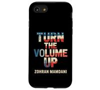 Vintage Turn The Volume Up Zohran Mamdani for Men Women Case for iPhone SE (2020) / 7/8