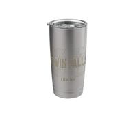 Vintage Twin Falls Idaho Stainless Steel Insulated Tumbler