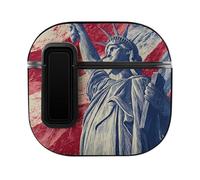 Vintage U.S.A. Freedom Slim Compatible with Airpods 4 Case Protective Hard Cover Skin