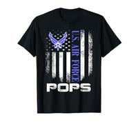 Vintage U.S. Air Force Pops With American Flag T-Shirt