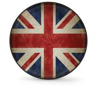 Vintage Uk British Flag Spare Tire Cover Fit Trailer Car SUV Truck Dustproof Sun UV Tires Protection 14 inch Wheel Tyre for all Diameter (65-69cm&24-27)