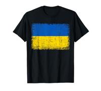 Vintage Ukraine Ukrainian Flag Pride Gifts T-Shirt