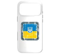 Vintage Ukrainian Banner Fan Ukraine Flag Retro Art Case for iPhone 17 Pro Max