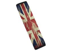 Vintage Union Jack British Flag Car Seat Belt Cover Soft Comfortable Shoulder Seatbelt Pads Cover Seat Belt Pad for Suitable for Car Interior Accessorie
