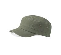 Vintage Urban Army Cap -Embroidered Or Plain Unisex Beechfield Military Style