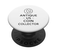 Vintage US Coin Collecting Hobby PopSockets Adhesive PopGrip