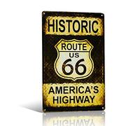 VINTAGE US ROUTE 66 GASOLINE OLD HIGHWAY GAS SERVICE STATION SIGN
