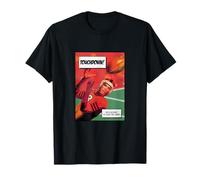 Vintage USA American Football Touchdown Sports Comic Graphic T-Shirt