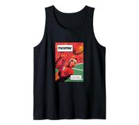 Vintage USA American Football Touchdown Sports Comic Graphic Tank Top