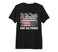 Vintage USA Flag, we The People Have had Enough Premium T-Shirt
