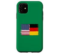 Vintage USA Germany Flag for Proud German Americans Pride Case for iPhone 11