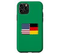 Vintage USA Germany Flag for Proud German Americans Pride Case for iPhone 11 Pro