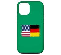 Vintage USA Germany Flag for Proud German Americans Pride Case for iPhone 12/12 Pro