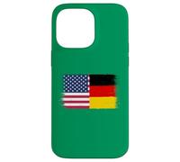 Vintage USA Germany Flag for Proud German Americans Pride Case for iPhone 14 Pro Max