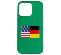 Vintage USA Germany Flag for Proud German Americans Pride Case for iPhone 15 Pro Max