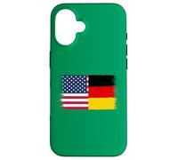 Vintage USA Germany Flag for Proud German Americans Pride Case for iPhone 16
