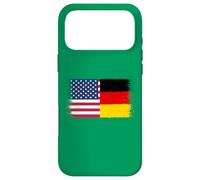 Vintage USA Germany Flag for Proud German Americans Pride Case for iPhone 17 Pro Max
