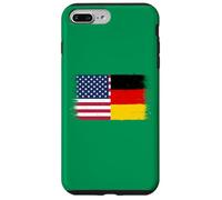 Vintage USA Germany Flag for Proud German Americans Pride Case for iPhone 7 Plus/8 Plus