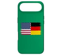 Vintage USA Germany Flag for Proud German Americans Pride Case for iPhone Air