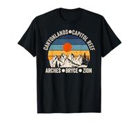 Vintage Utah Souvenir Big 5 Utah Mighty Five National Park T-Shirt