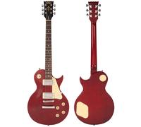 Vintage V10 Coaster Series Electric Guitar Pack ~ Wine Red