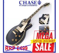 Vintage V100BB Premium Electric Guitar | Boulevard Black | Limited Edition Z .