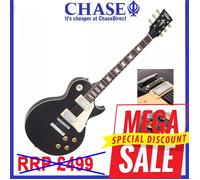 Vintage V100BLK Premium Electric Guitar RRP £499 Gloss Black Limited Edition .