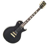 VINTAGE V100P ReIssued Electric Guitar w/W90 Pickups ~ Gloss Black