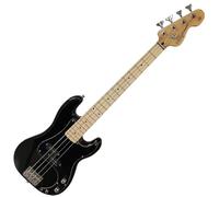 VINTAGE V30 COASTER SERIES 7/8 BASS GUITAR - GLOSS BLACK