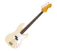 Vintage V4 Reissued Bass Vintage White