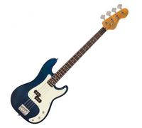 Vintage V40 Coaster Series Bass Guitar - Candy Apple Blue, Blue