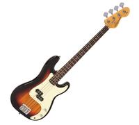 Vintage V40 Coaster Series Bass Guitar - 3 Tone Sunburst, Multi