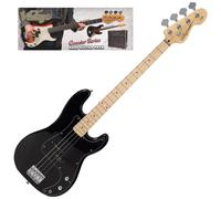 Vintage V40 Maple Coaster Series Bass Guitar Pack ~ Boulevard Black