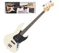 Vintage V49 Coaster Bass Guitar Pack - Vintage White, White