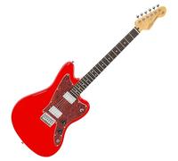VINTAGE V50 COASTER SERIES ELECTRIC GUITAR PACK - GLOSS RED