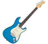 Vintage V6 ReIssued Electric Guitar ~ Candy Apple Blue