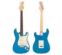 Vintage V6 ReIssued Electric Guitar ~ Candy Apple Blue