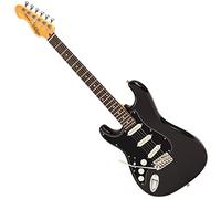 VINTAGE V60 COASTER SERIES LEFT HANDED ELECTRIC GUITAR - GLOSS BLACK